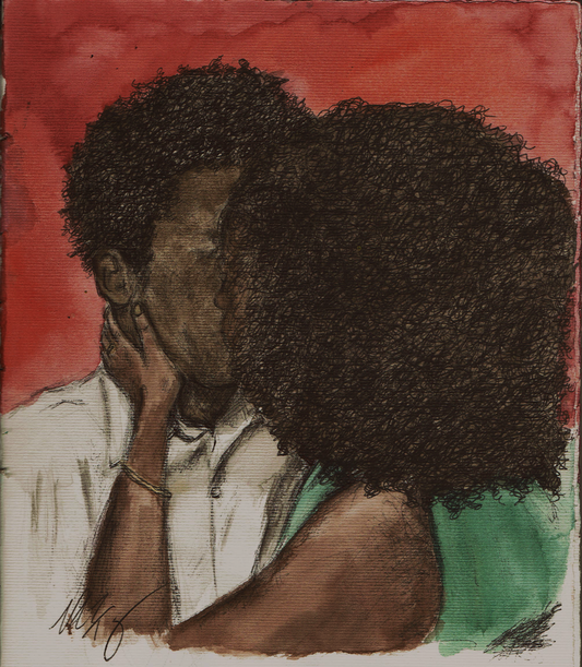 "Kissing Booth" art print